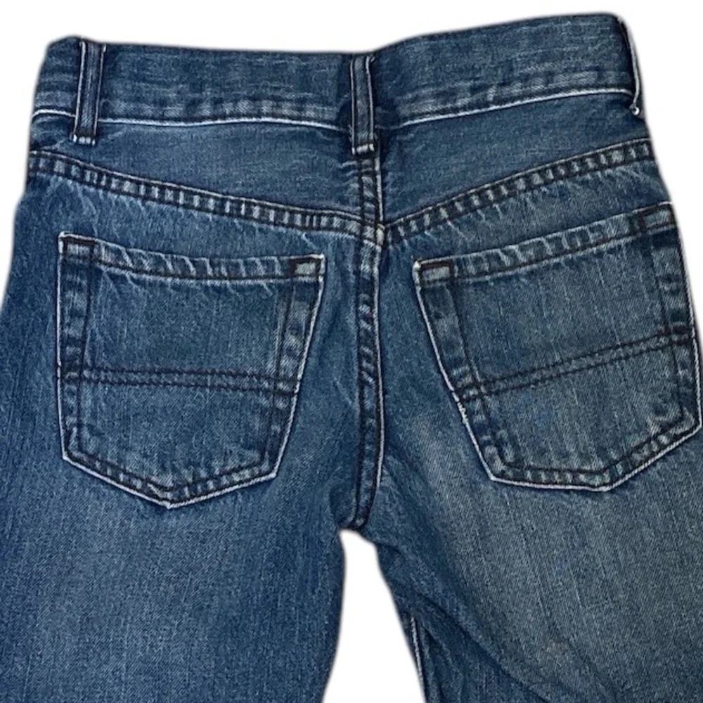 The Children’s Place Boys Straight Leg Jeans Size 6 Medium Wash Adjustable Waist